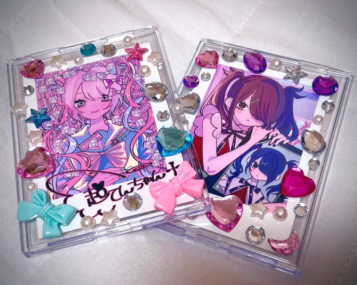 ネップリしてきた超てんちゃんとあめちゃんデコった！！！ 超絶