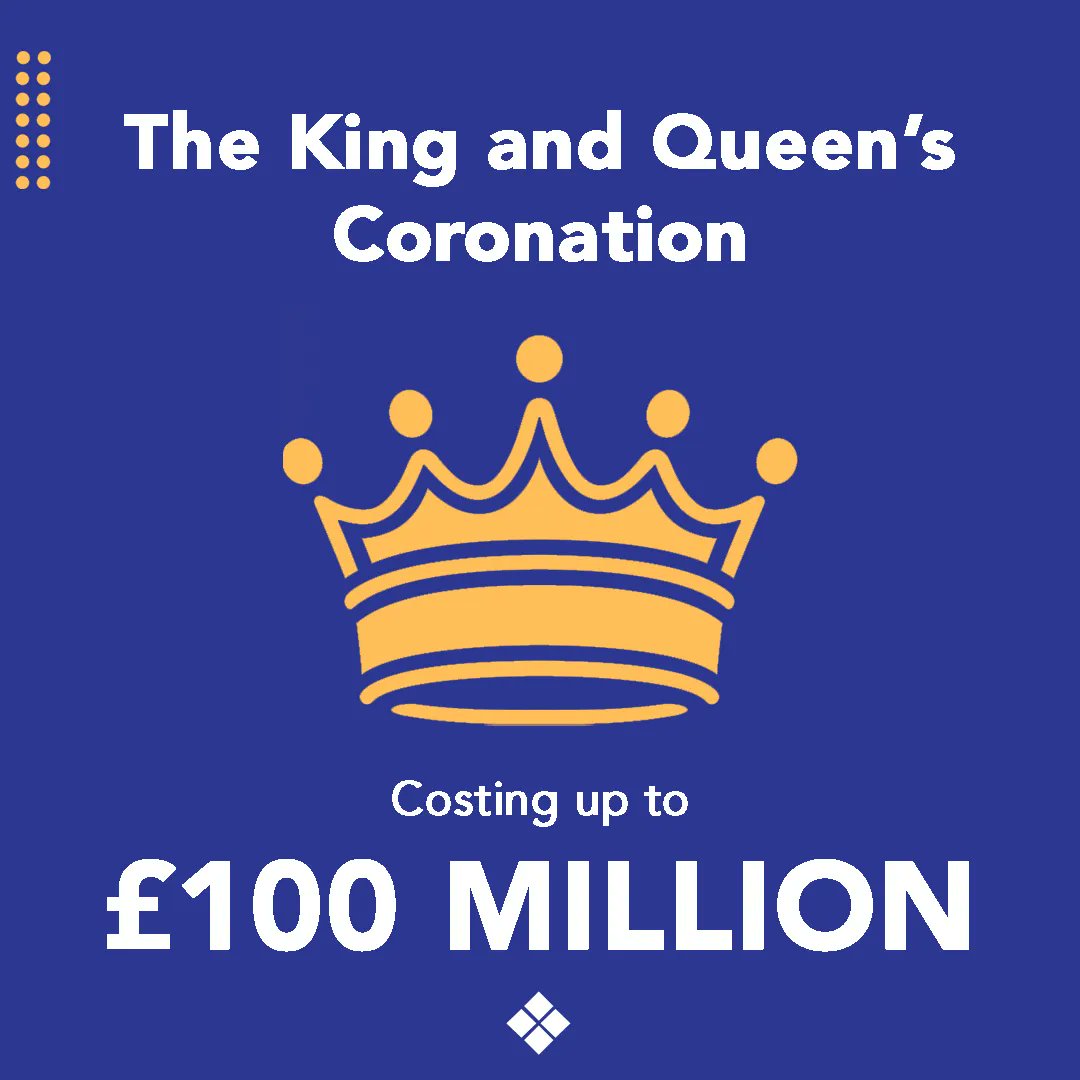 moracleltd's tweet photo. It's Coronation day! 🎉👑
Sources suggest it will cost an estimated £100 Million!
However, it is reported it will bring in around £1 BILLION into the UK economy!
Will you be watching?
#Moracle #Coronation https://t.co/ol5Rb6DqAa