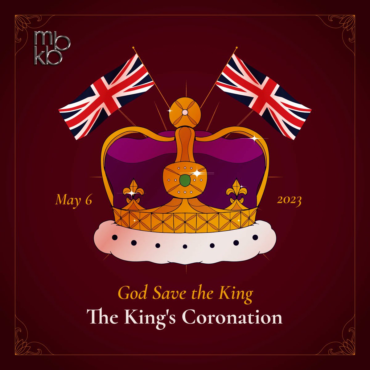 We along with the rest of the country join in, in celebrating His Majesty the King and The Queen Consort's coronation!

#HisMajestyKingCharlesIII #LongMayHeReign #GodSaveTheKing #Coronation #CoronationConcert #CoronationWeekend

Image by buff.ly/3GVdgRY Freepik