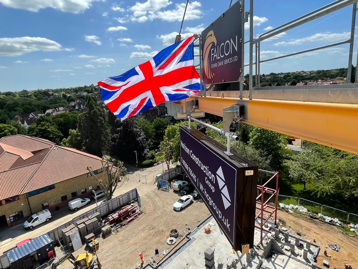 Horizon Construction celebrates the Coronation of His Majesty The King and Her Majesty The Queen Consort across its construction sites. 🇬🇧 👑 👑 

We will be closed on Monday in observance of the bank holiday and will reopen at 9am on Tuesday. 

#Coronation #CoronationWeekend