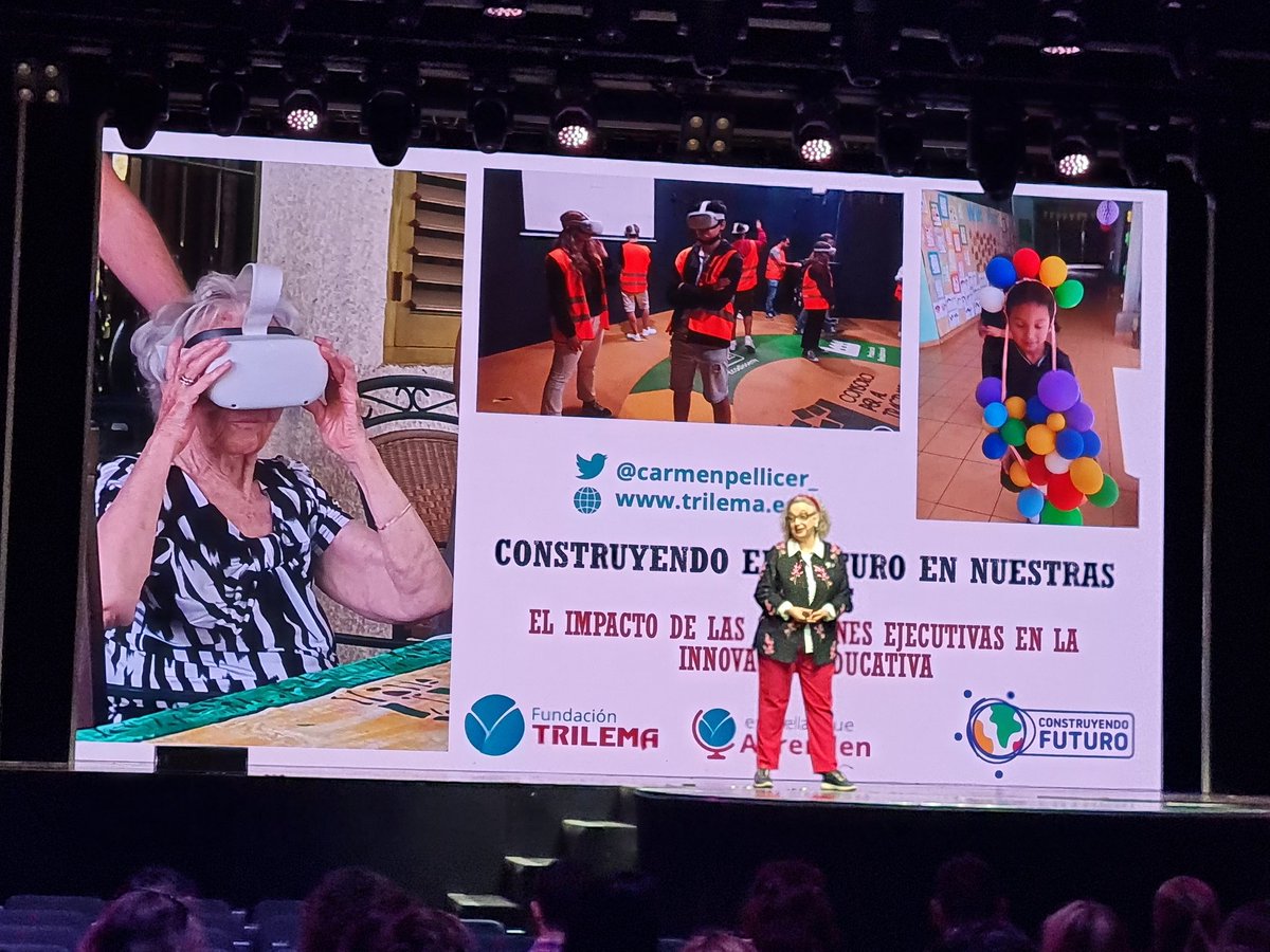 Comienza <a href="/MacmillanSpain/">Macmillan Education</a> ¡Familias, n/Profes vibran al ir #ConstruyendoFuturoMadrid y dedican su tiempo libre para actualizarse y q v/hijos estén mejor preparados! #mejoratuescuelapublica <a href="/MartaBab/">Marta B R</a>