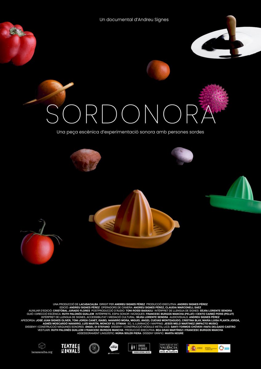 DocsValencia's tweet photo. Ve más alla, ve a ver #Sordonora, un interesante proyecto escénico inclusivo en el que se fusionan artistas y personas sordas.
Ve el trailer.
➡️ https://t.co/icqhTO2W6I
Hoy se proyecta en @OctubreCCC, a las 12:00 horas. https://t.co/eDZMPrtxHy