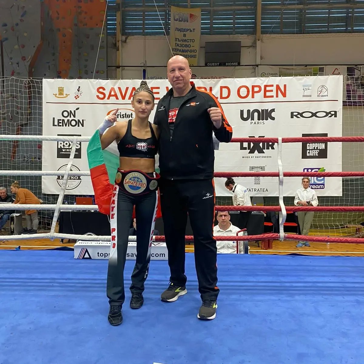abctkd's tweet photo. SAVATE PRO FIGHT LEAGUE
Champion 52kg
Alexandra Dimitrova https://t.co/xUQSNYOPyc