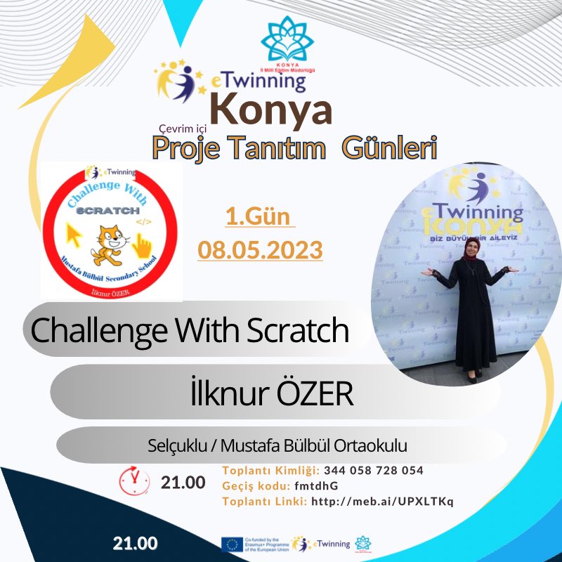 ilknurozer_'s tweet photo. 📣 #KonyaeTwinningGünleri başlıyor 🎉 💙💛 1. Gün programı 👇 @konyamem @selcukluilcemem @eTwinningKonya @tretwinning https://t.co/QIyA0Pmcdk