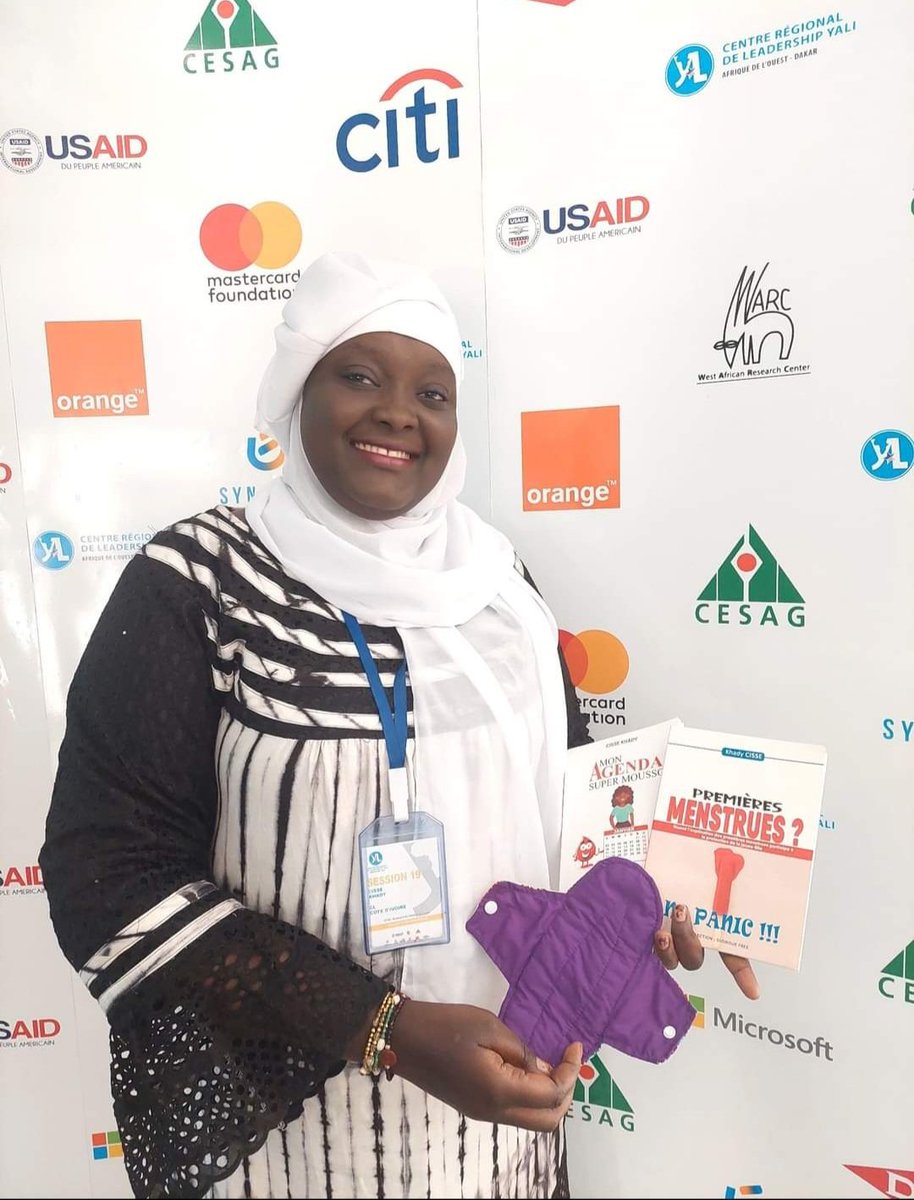 Mes  doudous menstruels 🩸🩸🩸

1 Mon Agenda Super Mousso🥰
 
2 Mes premières menstrues no panic!🥰

3 Ecopad serviettes hygiéniques menstruelles réutilisables 🥰
<a href="/EtriLabs/">Etri Labs</a> <a href="/MissBa/">Marie Ba</a> <a href="/OOseff/">ONG OSEFF</a> <a href="/SmedCi/">SMED-CI</a> <a href="/SpeakUpAfrica1/">Speak Up Africa</a> <a href="/Equipop_Ong/">Equipop</a> <a href="/nenef/">nene fofana</a> <a href="/OOseff/">ONG OSEFF</a> <a href="/POuagaPF/">Partenariat de Ouaga</a> <a href="/SOROAboudouN/">SORO Aboudou N.</a> <a href="/UNBCI_/">UNBCI</a>