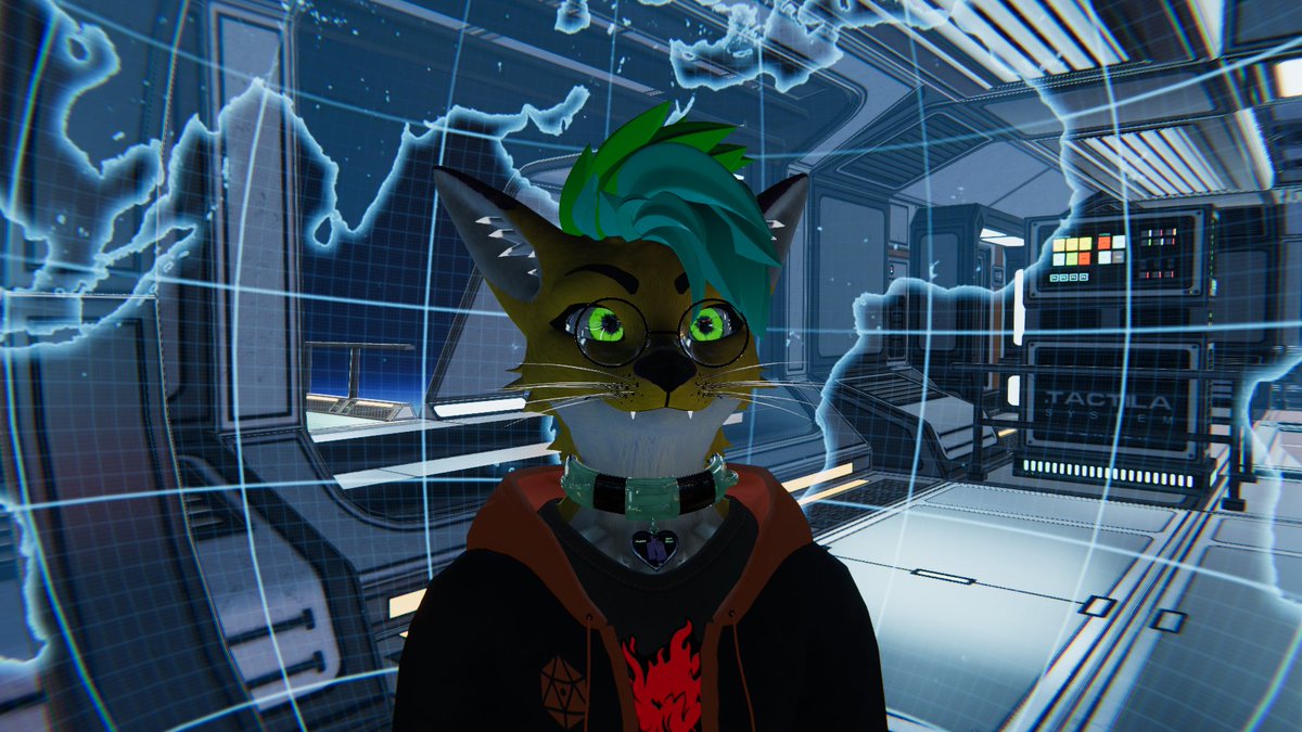 Stailick's tweet photo. Hi, this is my world. It will still be updated, but the first contributions are already there, thanks to my first testers! :3
Stailsteck by Staili Steyfer #VRChat #MadeWithVRChat #Space #Ship #SpaceShip #Base #SpaceRoom #VR #Mechanic #FLIGHT https://t.co/Vz65PyppWa https://t.co/UKkIdwwiQU