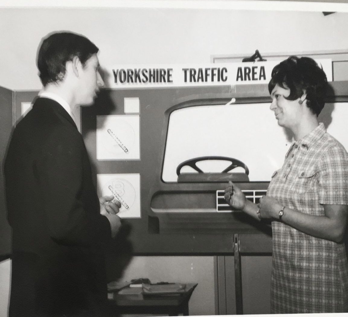 Seeing as there’s something happening today, seems fitting to post a picture of my mum with the future king