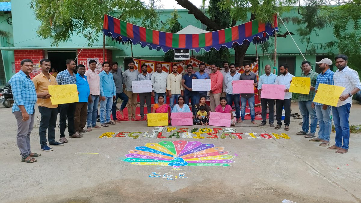 ShekarT99481's tweet photo. @RSPraveenSwaero @KTRBRS @TelanganaCMO @CLRTRS  #JPSRegularisation # https://t.co/bQmepAwM9T