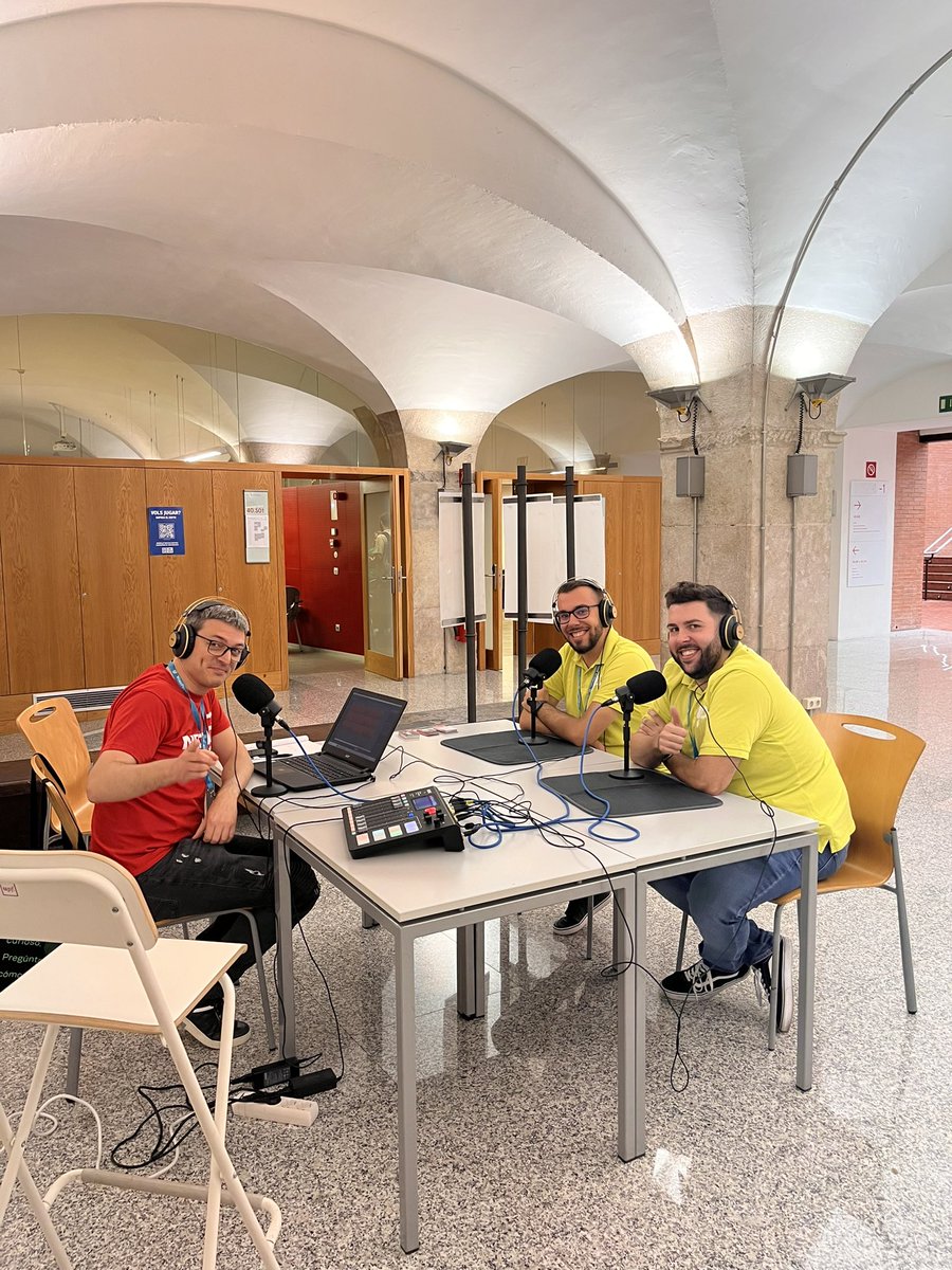 Participamos en el podcast de #WCBCN Nos lo pasamos genial charlando con la organización 🥰