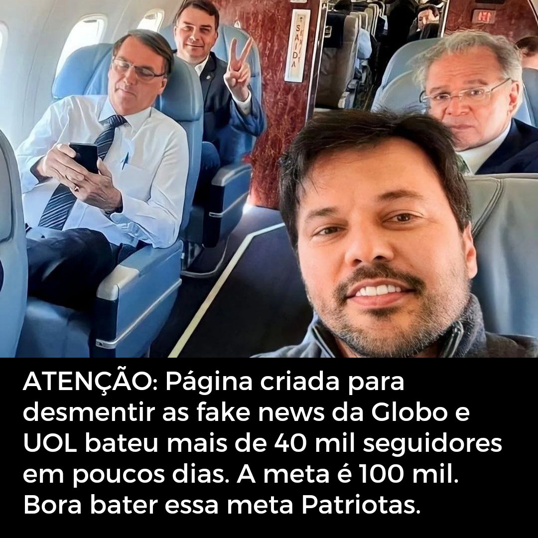 🔴 Siga o @NewsAtuall para se manter informado e apoiar a direita no Twitter! Não fique de fora dessa luta!