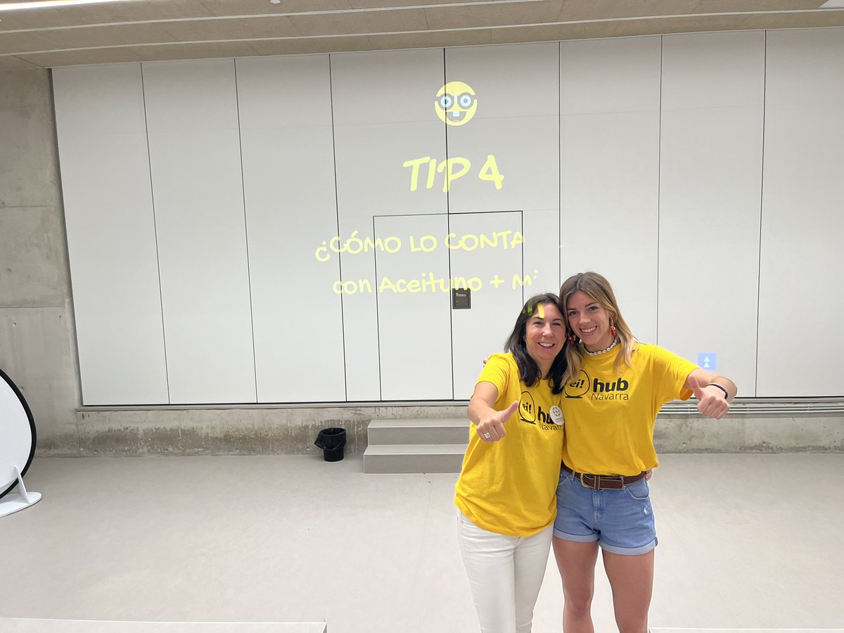 👏🏻Continuamos nuestro #hackatoneihubnavarra con el TIP4

🚀¿Cómo tiene que ser un buen pitch?
🎬¿Cómo hacer un vídeo que impacte?

By: <a href="/MJRAceituno/">María José Romero Ac</a> y <a href="/mirenadarraga/">Miren Adarraga</a>