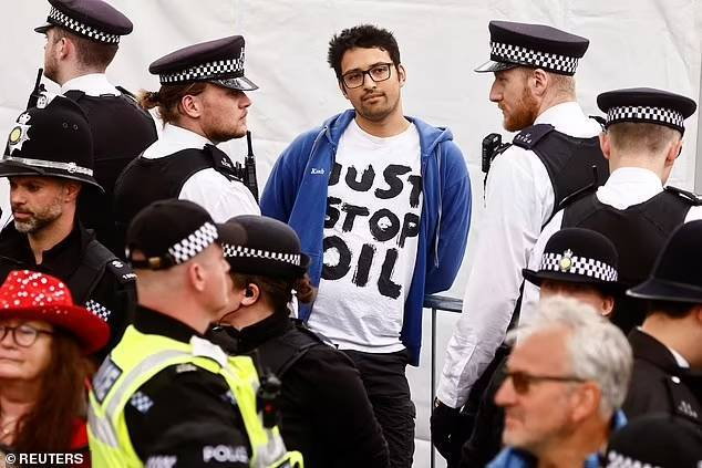 This is Kush. He is 33-year-old doctor. Today he was planning to quietly hold a sign saying JUST STOP OIL, whilst in the crowd for the Coronation. He was arrested along with 20 others. Free speech is a core British value – and we have just lost it.
