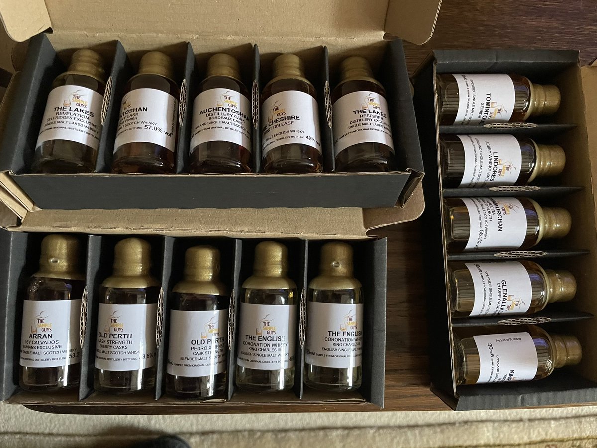 1_womans_whisky's tweet image. Thanks to a speedy delivery from The Sample Guys, I have a few new drams to try this Bank Holiday weekend. Cheers!

#whisky #drams #BankHolidayWeekend