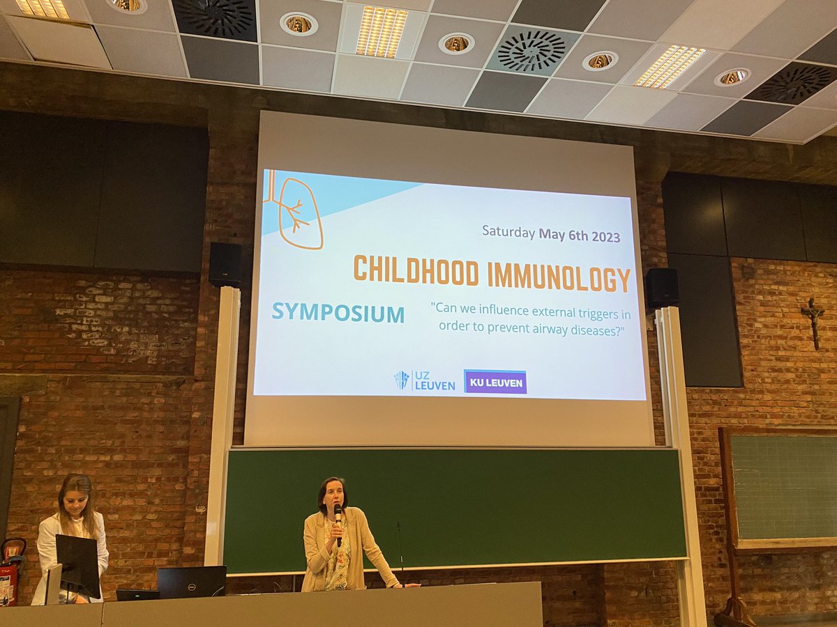 BelSaci's tweet photo. Childhood Immunology Symposium @UZLeuven has started - interesting topics ranging from GINA to PAD/PID https://t.co/vADPBVnQgG