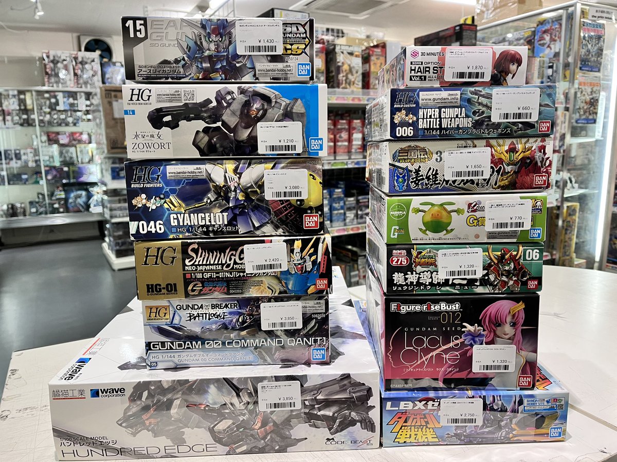 jungle_nagoya's tweet photo. プラモデル各種 買取入荷しました。

抹茶🍵
#ガンプラ #30MS #ダンボール戦機 #CODEBEAST https://t.co/6l6eWW3h9h