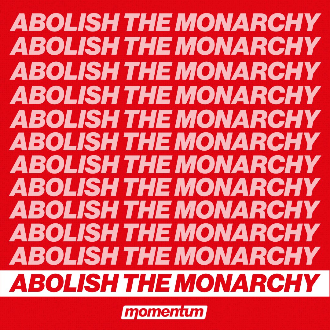 PeoplesMomentum's tweet image. Not our king.