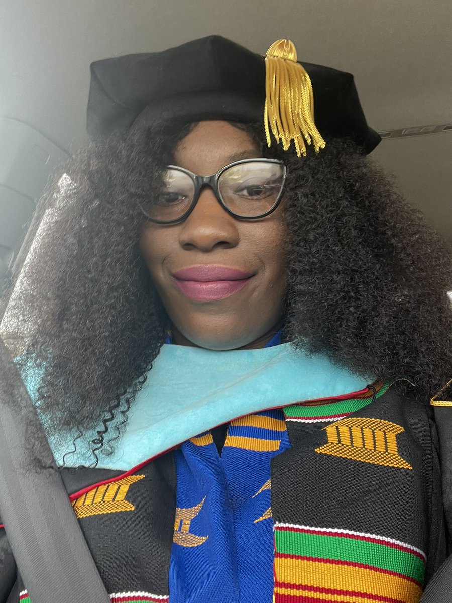delishatapscott's tweet photo. Today is the day! #graduation #blackgirlmagic #blackgirlsgraduate #EDD #Doctorate #flyers @univofdayton @udsehsonline https://t.co/CblU6cdtK2