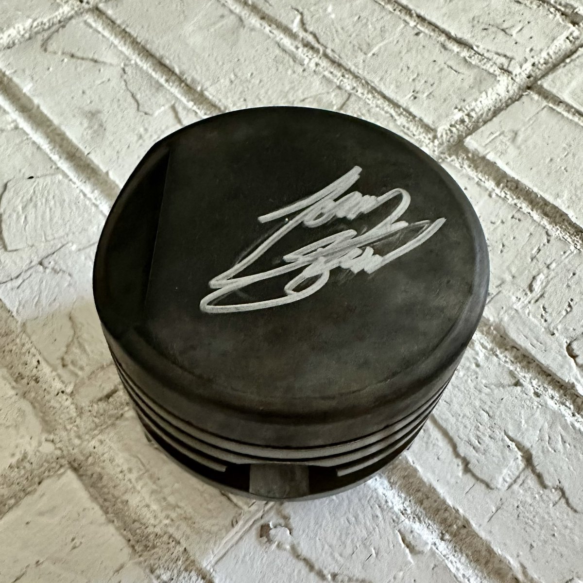 🚨 Giveaway 🚨 Follow @TSRnitro & retweet this post for your chance to win this signed @TonyStewart piston! Winner selected Sunday, May 7 at 10am ET. Open to US residents only. @NHRA | #NHRA