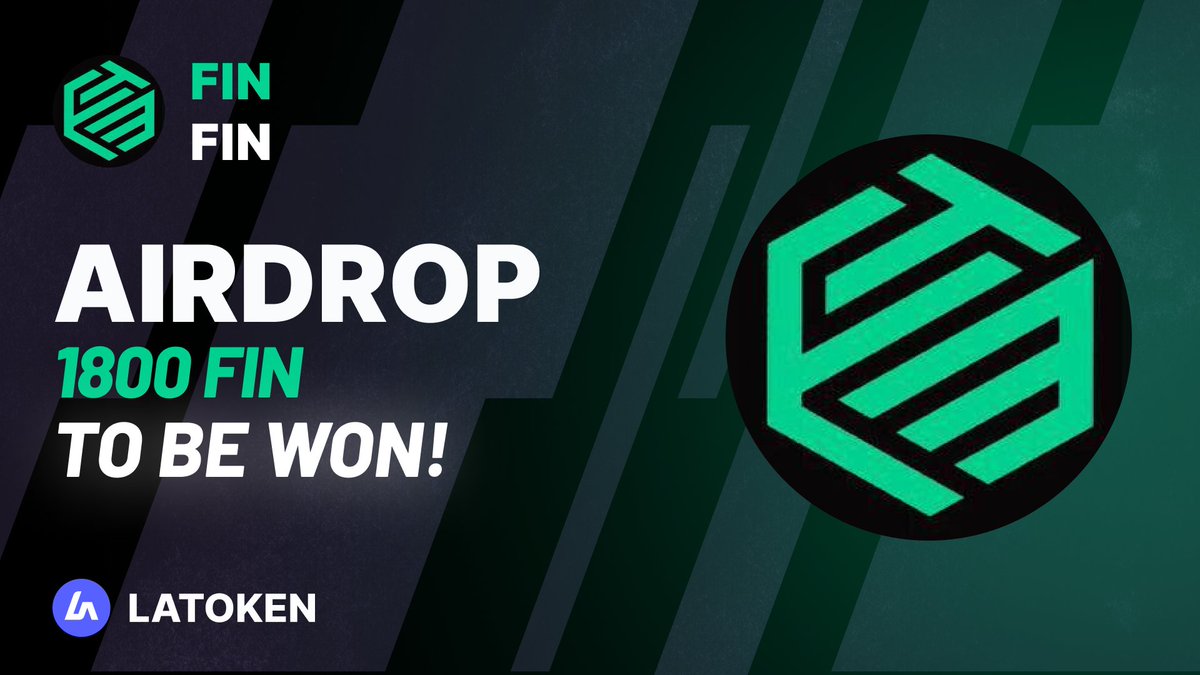 🏆 $6000 FIN (FIN) Airdrop on #LATOKEN 

🔥 720 Winners.
✅ Complete all tasks and qualify for the #Airdrop 
📲 Tag 5 Friends and Share.
⏰ May 06, 2023 - May 15, 2023.

JOIN AIRDROP👉 go.latoken.com/bq6