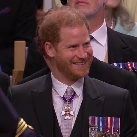KevDGrussing's tweet photo. Prince Harry with the face of a man whose family is realizing he was actually right all along about his pop and stepmom and gets to be far away from the Monarchy’s deterioration with a loving wife and 2 kids.
It’s a beautiful thing! https://t.co/EFqL65KVOz