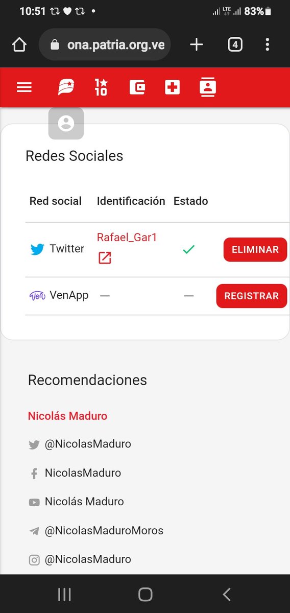 Aprovecho para hacer un llamado al <a href="/Mippcivzla/">mippci</a> para que respondan por los logros semanales a los tuiteros que no le están llegando sus logros cómo a mi que no me llegan desde marzo.
🔰 #ConMaduroMeResteo
<a href="/NicolasMaduro/">Nicolás Maduro</a>
<a href="/BonosSocial/">Bonos Protectores Social Al Pueblo</a>
<a href="/bonosdelapatria/">Bonos de la Patria</a>
<a href="/CarnetDLaPatria/">Carnet de la patria</a>
<a href="/Rafael_Gar1/">José Rafael García</a>