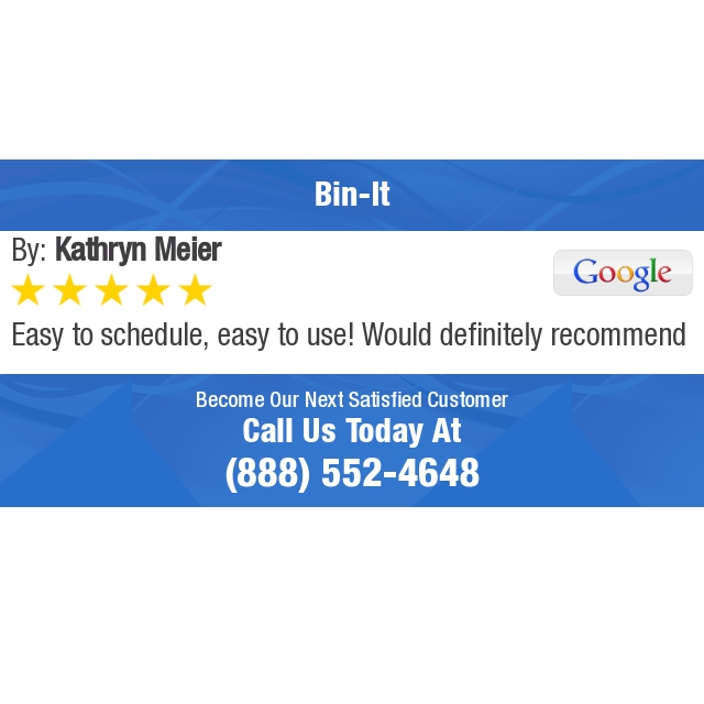 5 Star: kathryn m. "..." google.com/maps/place/Bin…