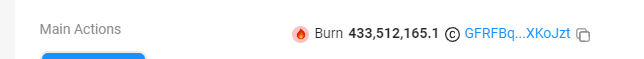 SolanaBEANS's tweet photo. 25% of tokens burned,  just as a nod to the naysayers. 
New opportunity for burning coming, might wanna be holding some spare $KING bean gang. 

https://t.co/9fqMHOL65x https://t.co/uu7DeAQVfu