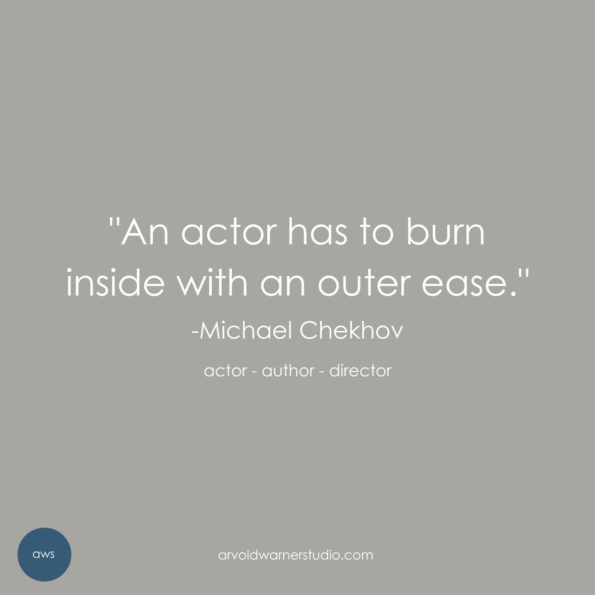That’s the trick isn’t it? Take something supremely difficult and make it seem natural…grounded…easy to the audience. What do you do in your prep work to keep that fire burning?