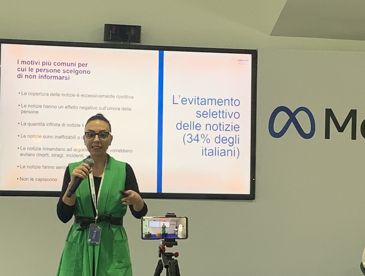 vapost's tweet image. “34% italiani evitano selettivamente notizie”
@MariCampo81 fonte #reuters
#beconstructive
#constructiveday