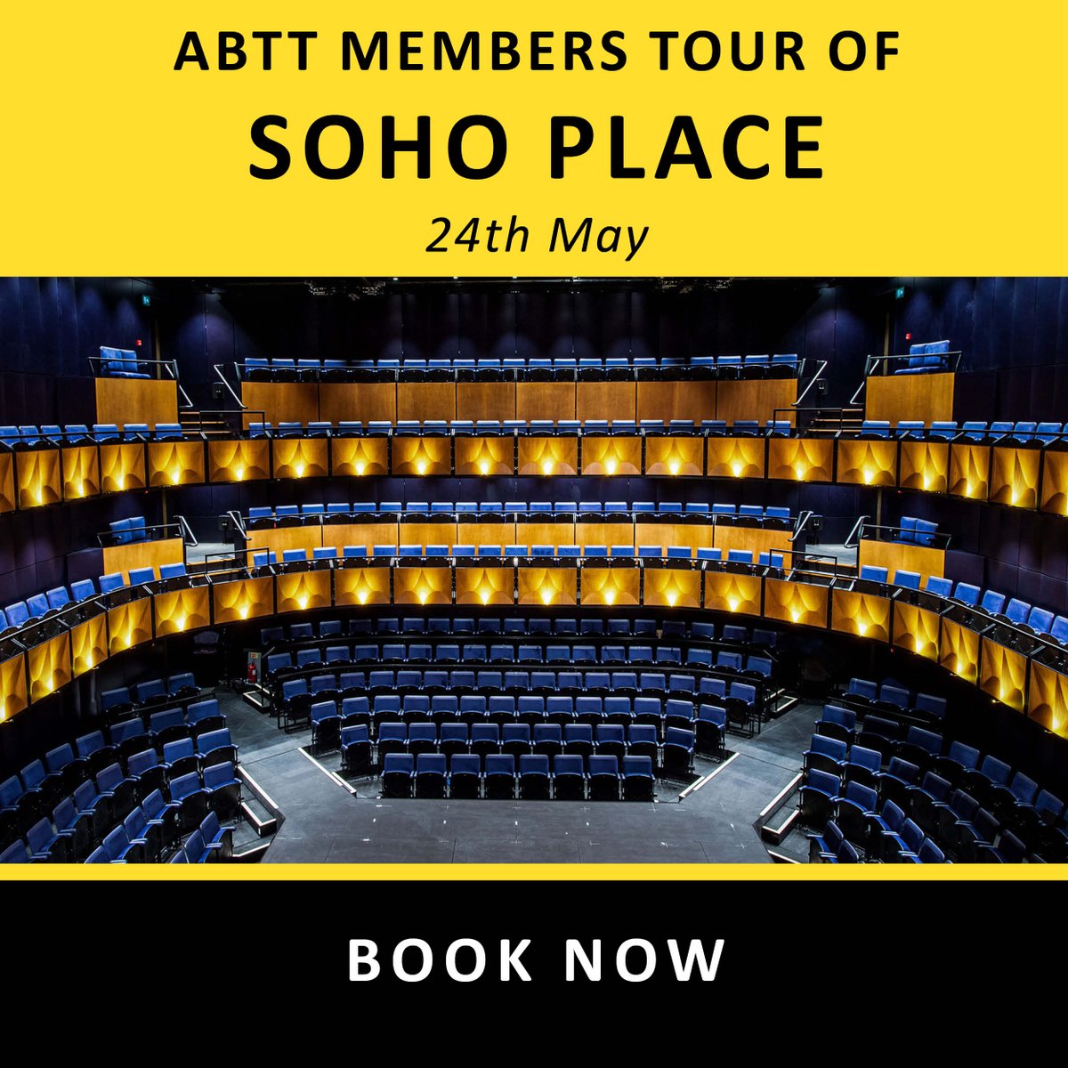 theabtt's tweet photo. ABTT Members can now join us on our next fascinating backstage tour and talk at the first new-build West End theatre in 50 years, @sohoplacelondon.

Find out more and book here now https://t.co/PONzynrpmm

Spaces are limited so early booking is advised.

#ABTT #SohoPlace #Theatre https://t.co/IcaHRz9gec