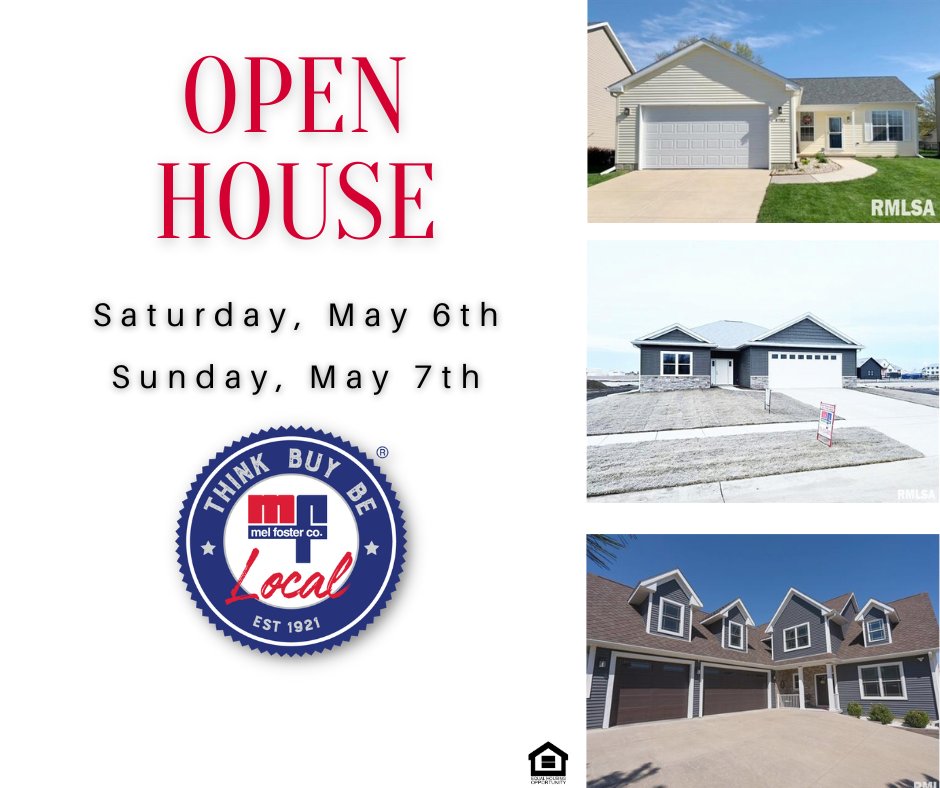 melfostercoinc's tweet image. 📌 𝐎𝐏𝐄𝐍 𝐇𝐎𝐔𝐒𝐄𝐒 - we have some amazing 𝐎𝐏𝐄𝐍 𝐇𝐎𝐔𝐒𝐄𝐒 this weekend.  Take a drive and stop by, say hi! 🏡 🚗 🙋‍♀️ #househunters #newaddress #qcopenhouse facebook.com/13039380030811…