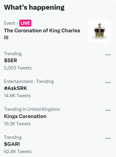 sertokenbsc's tweet image. The real coronation happening today is $SER becoming the king of #Memecoins. 😎👑

Thanks to every single ser that has been supporting us to get us #Trending. 

Lets make #BSC great again, sers!!

$SER #Memeseason #BSC #Memes #Binance
