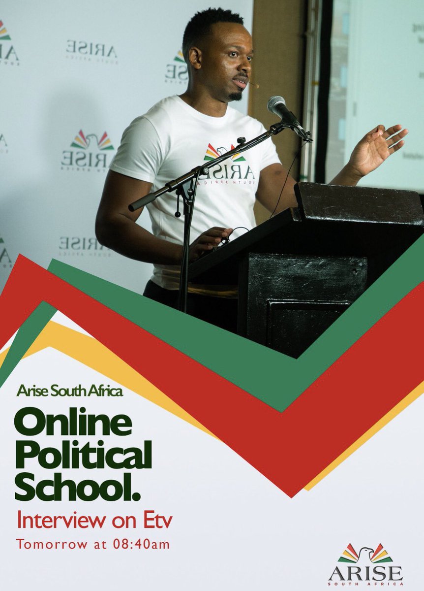 It’s time for the Youth to Arise! Thank you to all the Leaders and members of Arise South Africa, that made our launch a huge success. We now gear up for Provincial launches. #Mpho Dagada #Mr Bitcoin