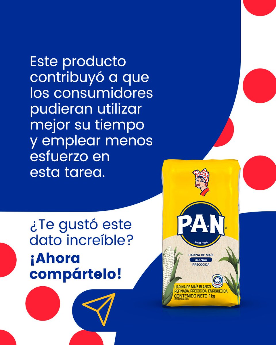 La llegada de Harina P.A.N. en 1960 significó un gran cambio para los venezolanos. La industrialización del proceso permitió a los consumidores reducir a solo unos minutos la preparación de una arepa, convirtiéndola en una opción práctica y sencilla, al alcance de todos.