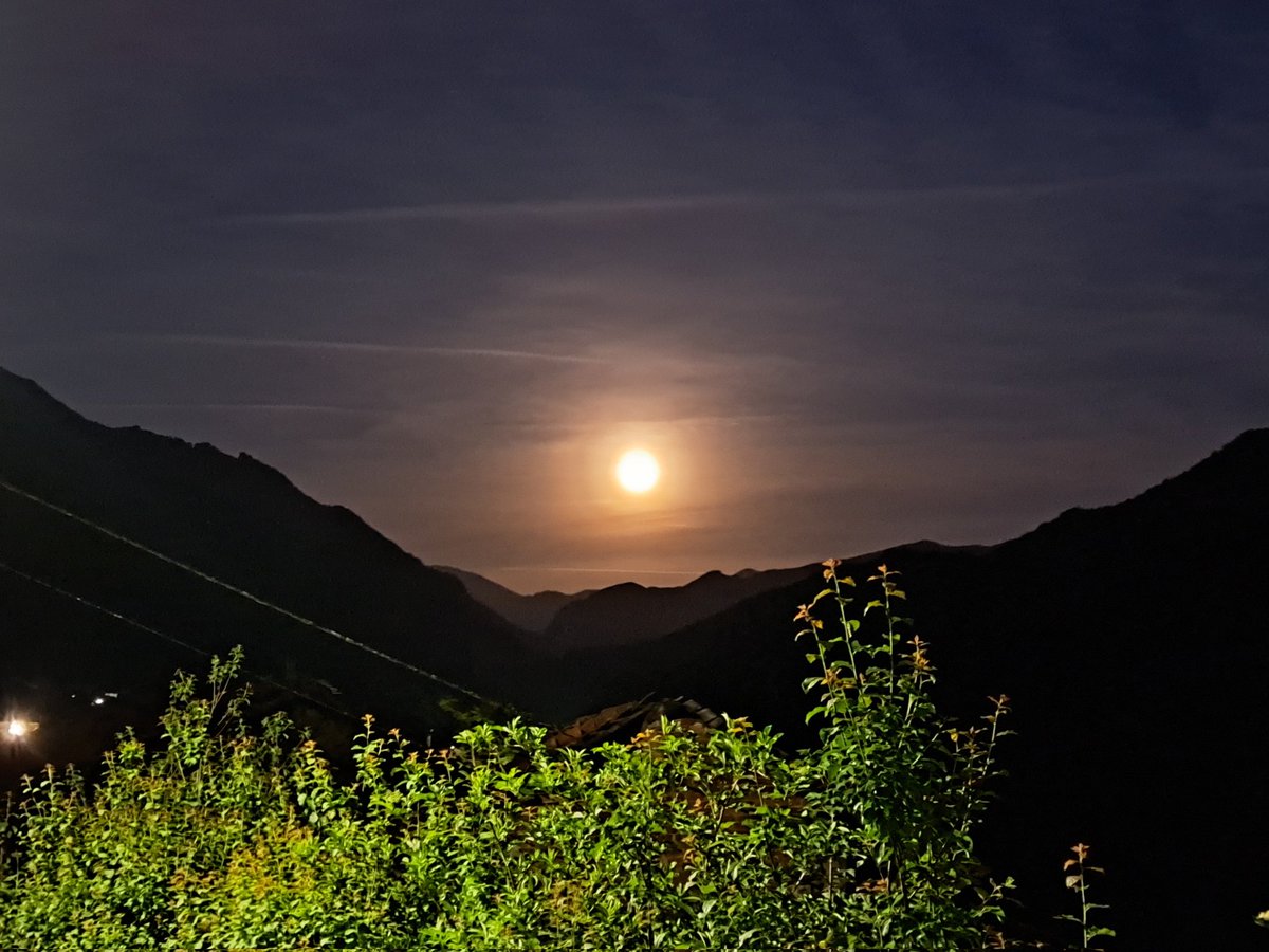 AdrianM20030648's tweet photo. Luna dorada!! #Asturias #parquenaturalderedes #cielonocturno https://t.co/59rDI1AWuN