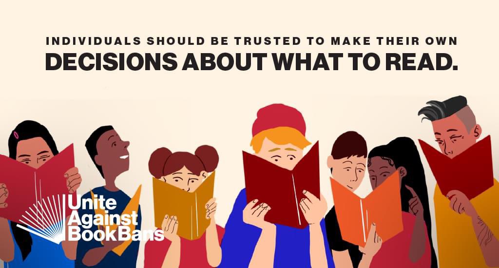 Farrahleeauthor's tweet photo. Librarians respect each person's right to read what they want, but not to dictate what other people's children read. Join us: https://t.co/LrEDn6wOJf @UniteAgainstBookBans #UniteAgainstBookBan https://t.co/0as6Io6hPl