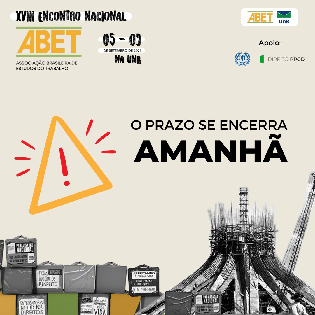 abet_trabalho's tweet photo. https://t.co/iBcjH5mGt7
