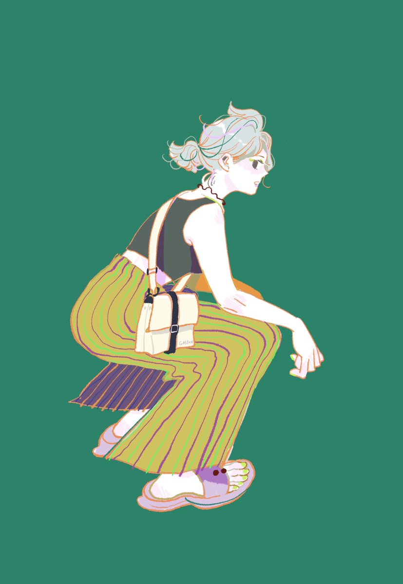 ninninooo's tweet photo. #Gastonluga #bag #illustraion #Procreate https://t.co/wb9QxKCBol