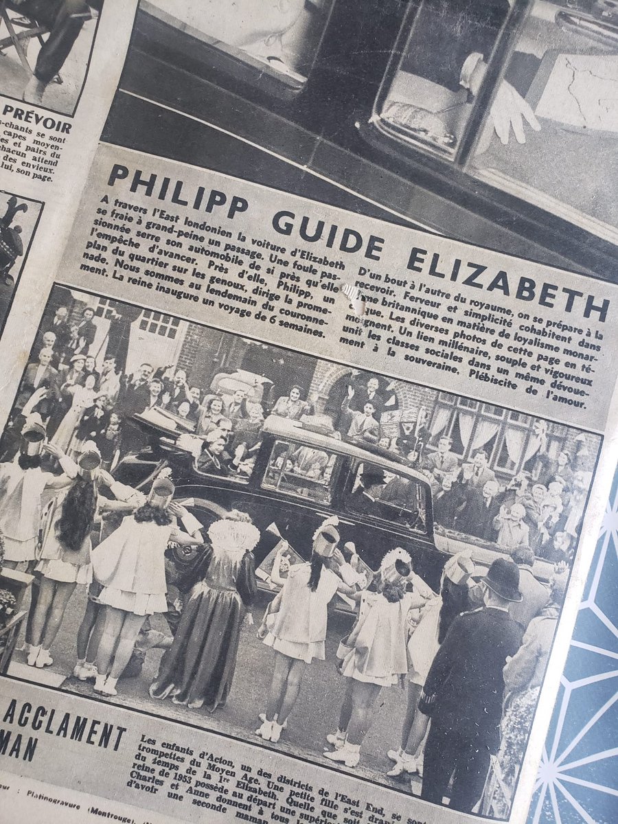 FreeRangeChalet's tweet photo. CORONATION
Yesterday Geoff found this Canadian newspaper with the queen's coronation in 1953. The front of the paper celebrated a different event. climbing Mount Everest.
Whatever your views on the #Coronation enjoy the #pompandceremony today or enjoy your extra day off! https://t.co/bxOff4IjjK