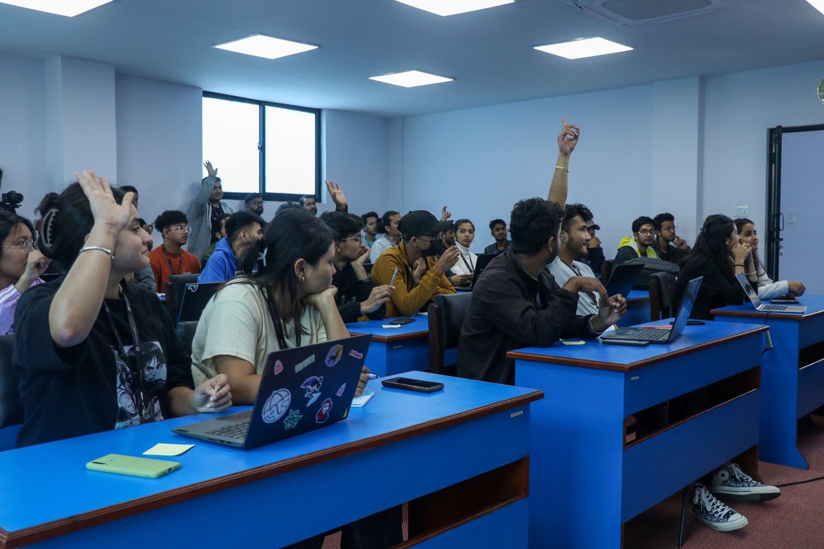 sagaruprety9's tweet image. Had a super fun time at DeerHack! Kudos to the entire organizing team for pulling off a great hackathon. Some great ideas, awesome projects, and wonderful innovations 🥳
Special thanks to my Campus Experts buddies @sabinthapa_ and ABR!
#DeerHack #GitHubCampusExperts (1/2)