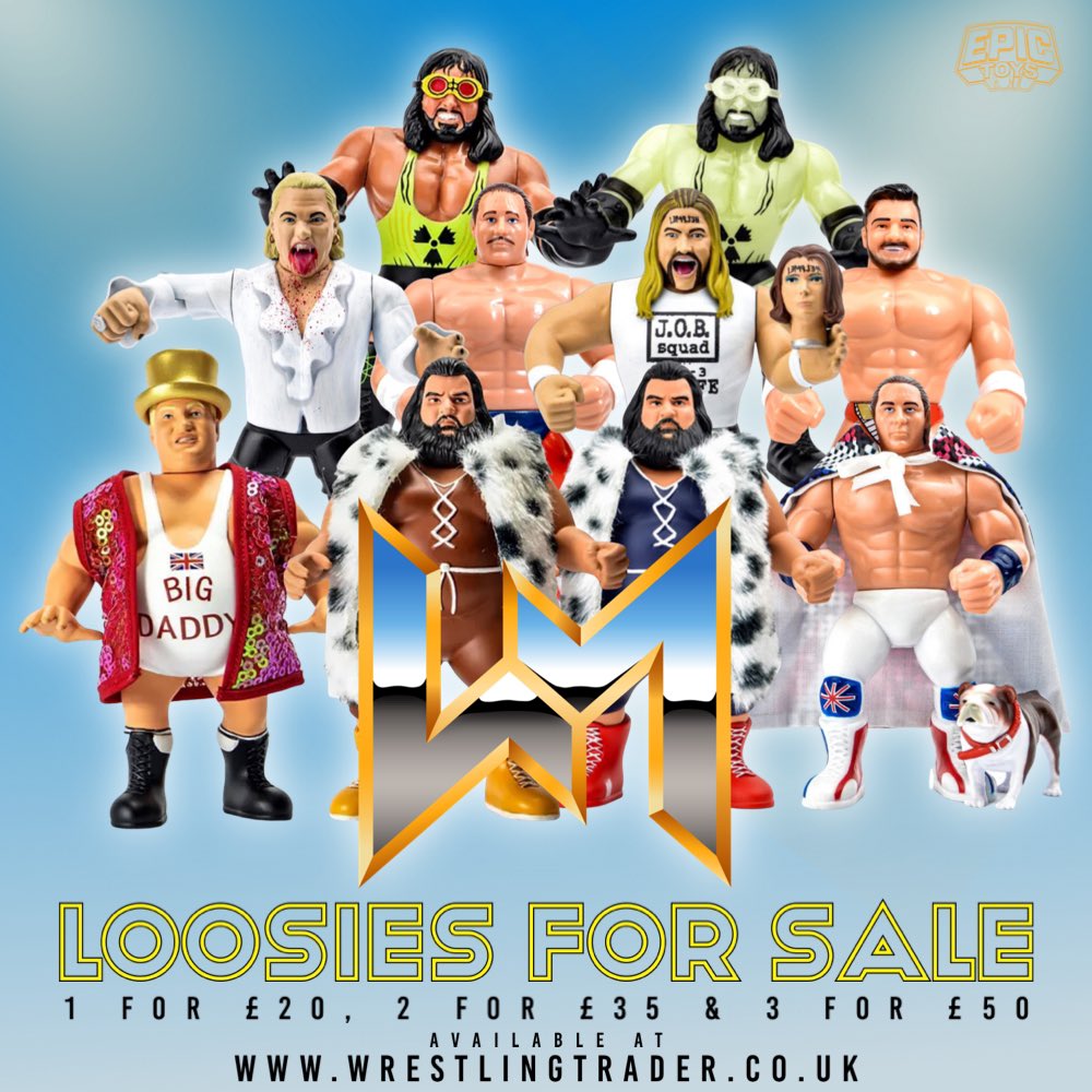 ⭐️WRESTLING MEGASTARS LOOSIES⭐️ Wrestling Megastars are now live to buy loose on site with deals available!💰🎉 ✅ Discount automatically applies at checkout. ❗️Deal does not apply to duplicated figures. Orders with duplicates will be cancelled. ➡️ wrestlingtrader.co.uk