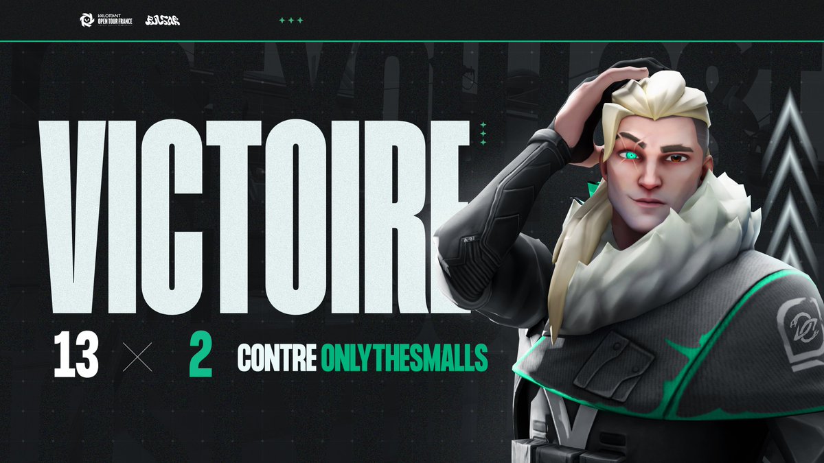 TeamDiverGentes's tweet photo. Notre poison pique, on a prévenu ! 🐍

Petit stomp qui fait plaisir sur Haven, 13-2 face à Only The Smalls pour ces #VALOTF, on continue sur cette lancée. 🔥

#ForzaDVG #Valorant https://t.co/h6K7zylMUo