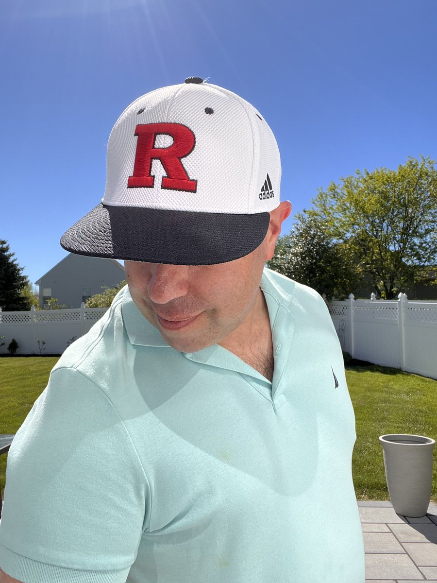 Muzixndmd's tweet photo. #RutgersCapOfTheDay On the day of the coronation of #KingCharles hoping Rutgers- the school originally founded as Queens College in 1766- can take game 2 against Penn State. Let’s go Rutgers. God Save the King #TheCoronation @RutgersBaseball #RBaseball #PSUvsRU https://t.co/YeNpvdlNE6