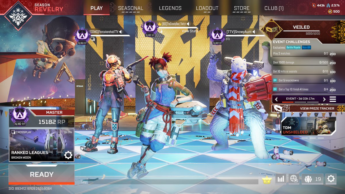 We did it 🥹 

Thank you to <a href="/Pancakerehab/">Pancakerehab</a>, <a href="/SnowyAunt/">Jb</a> and <a href="/TheMCNightman/">MCNightman</a> for helping this diamond get her first Masters badge 💜