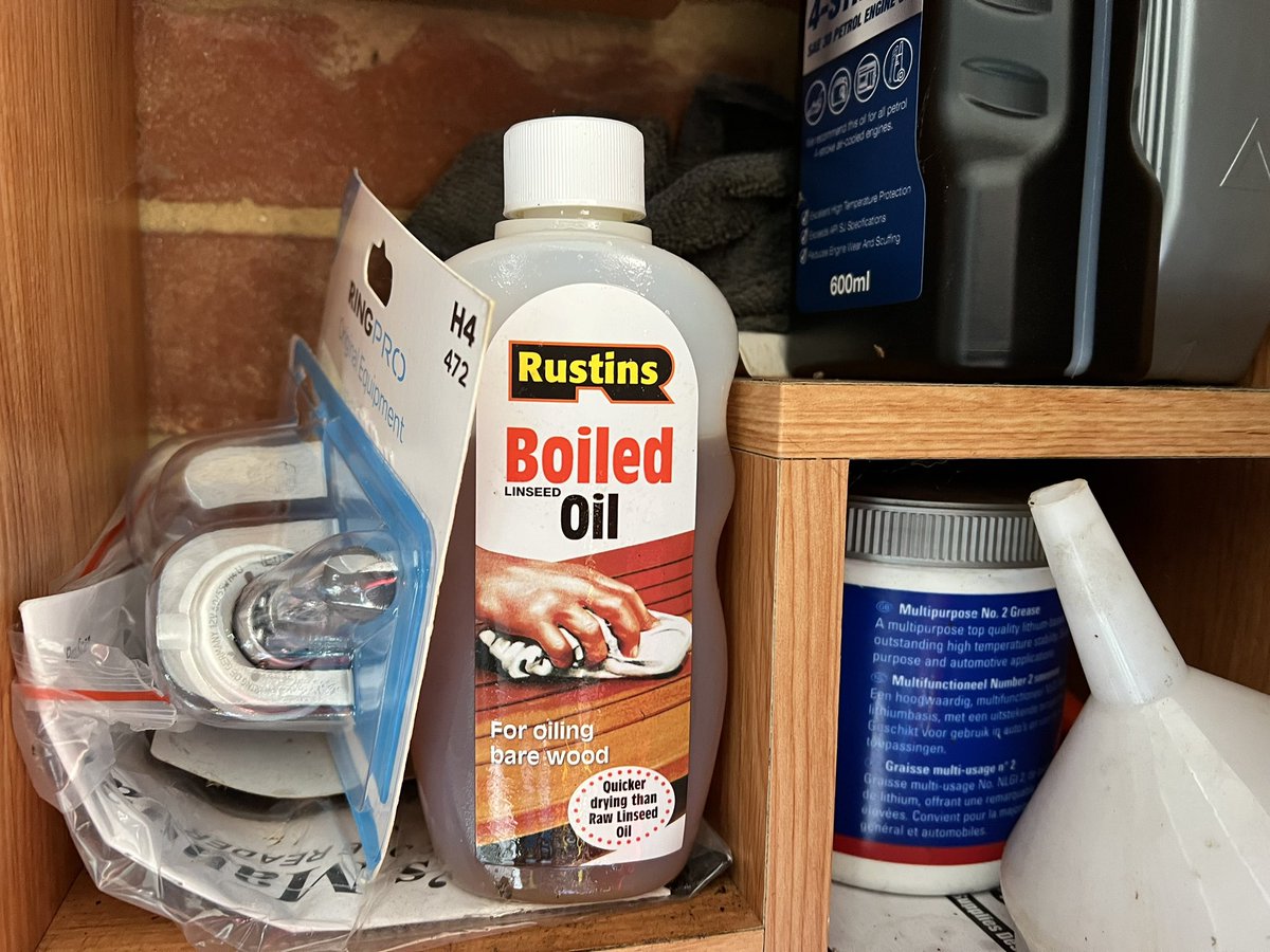 Mark Brookes on Twitter "I’ve tried boiled linseed oil on restoring