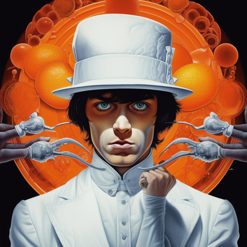 imaginesmthin's tweet photo. /imagine clockwork orange
#midjourney #aiart #aiartwork #clockwork_orange
haven't read the book yet, so it's pretty much what I would imagine. https://t.co/K6uHaObhjh