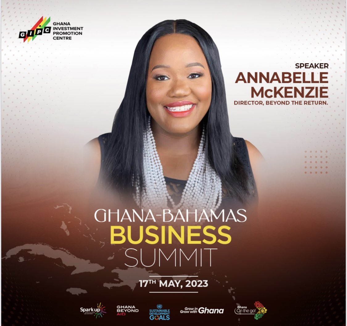 Join the Director, Beyond the Return, Annabelle McKenzie, along with other high-level participants on May 17th for the upcoming #Bahamas Summit as part of the #Diaspora Connect Roadshow in the #Caribbean.1/3