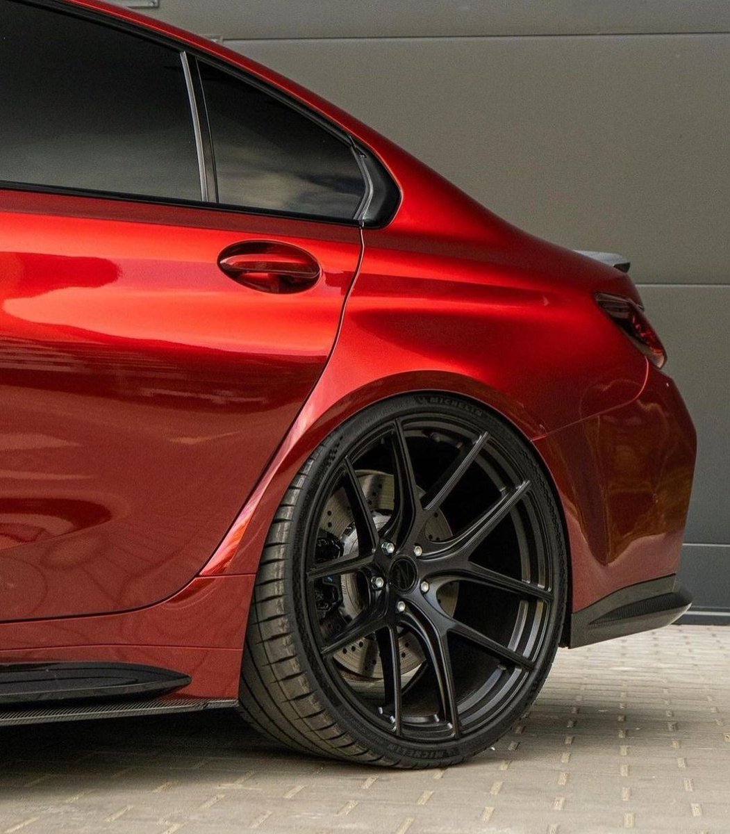 ExoticBMW's tweet photo. Rock Red BMW M3 Competition ♦️ https://t.co/Uv9n2hazZW