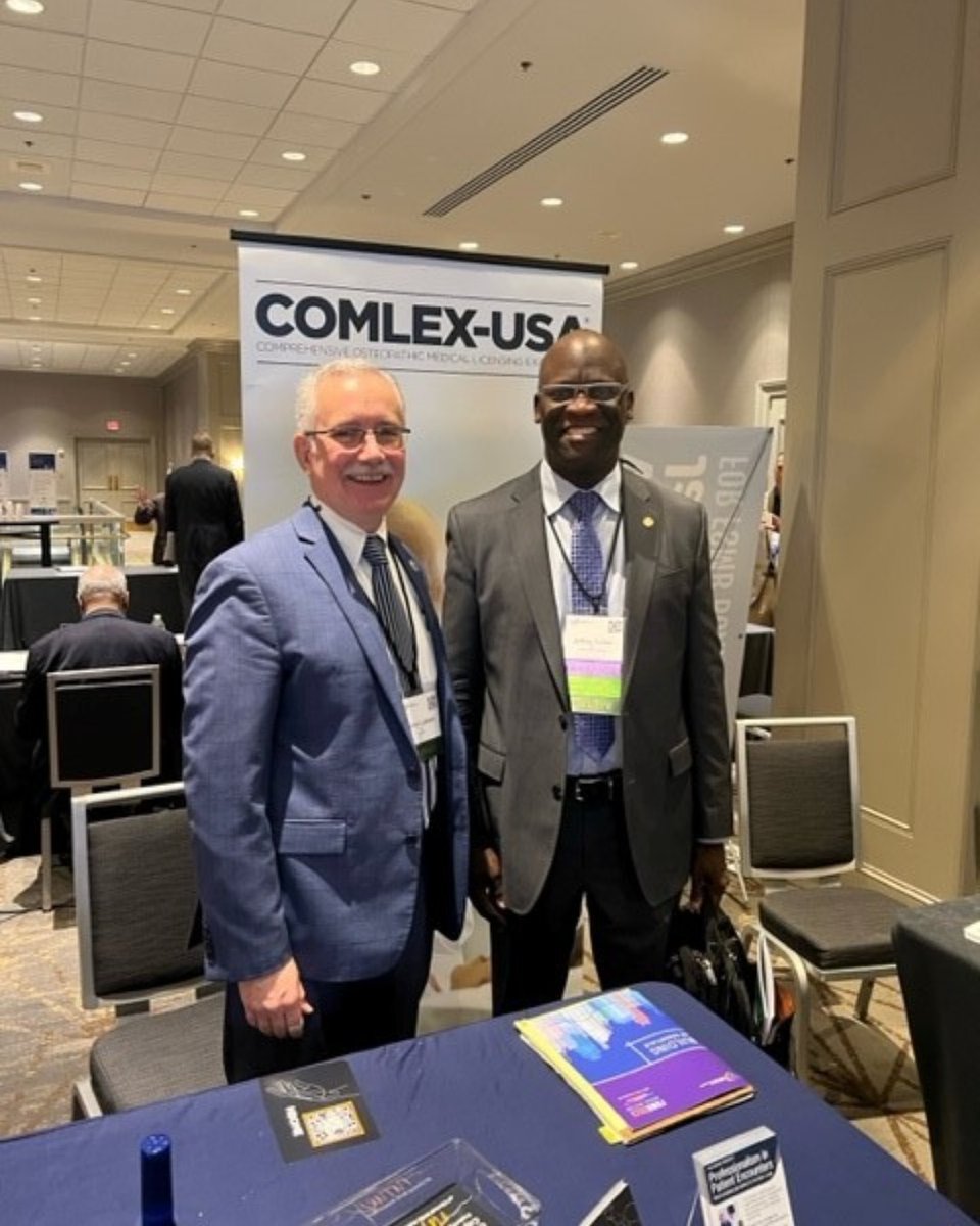 NBOME's tweet photo. The NBOME congratulates Jeffrey D. Carter, MD on his installation today as Chair of the Board of the Federation of State Medical Boards! He is an anesthesiologist in Saint Louis and a long-standing member of the Missouri Board of Registration for the Healing Arts. https://t.co/opnqirAfl5
