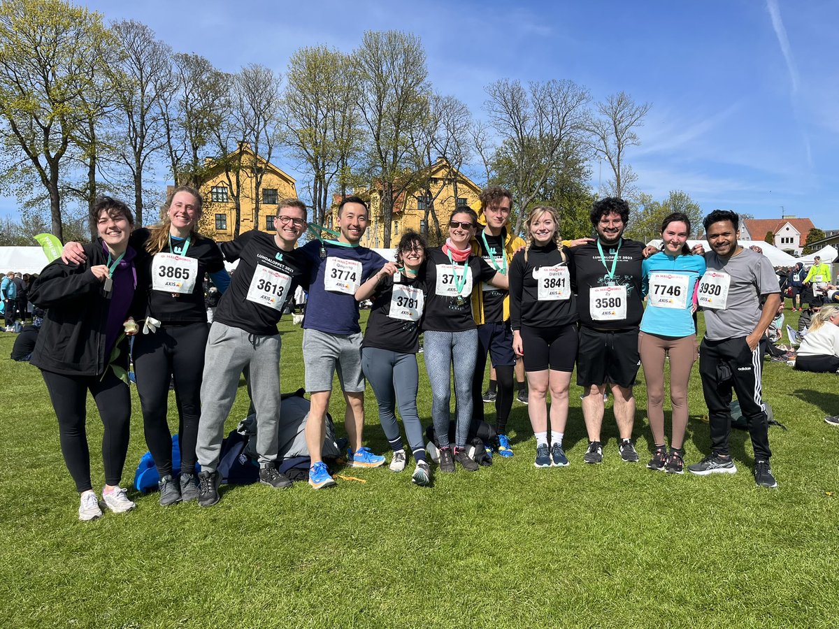 Dr Ciara Dwyer (@drciaradwyer) on Twitter photo Lundaloppet team 🥇🏃🏼♀️ <a href="/cec_lund/">Centre for Environmental and Climate Science, LU</a> @Biology_LU <a href="/lunduniversity/">Lund University</a> Lundaloppet team 🥇🏃🏼♀️ <a href="/cec_lund/">Centre for Environmental and Climate Science, LU</a> @Biology_LU <a href="/lunduniversity/">Lund University</a>
